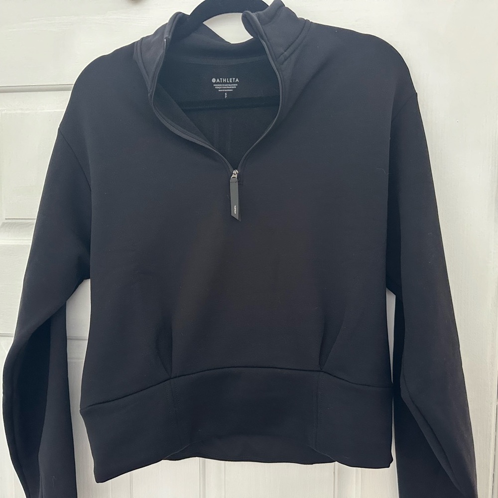 Athleta black sweatshirt small